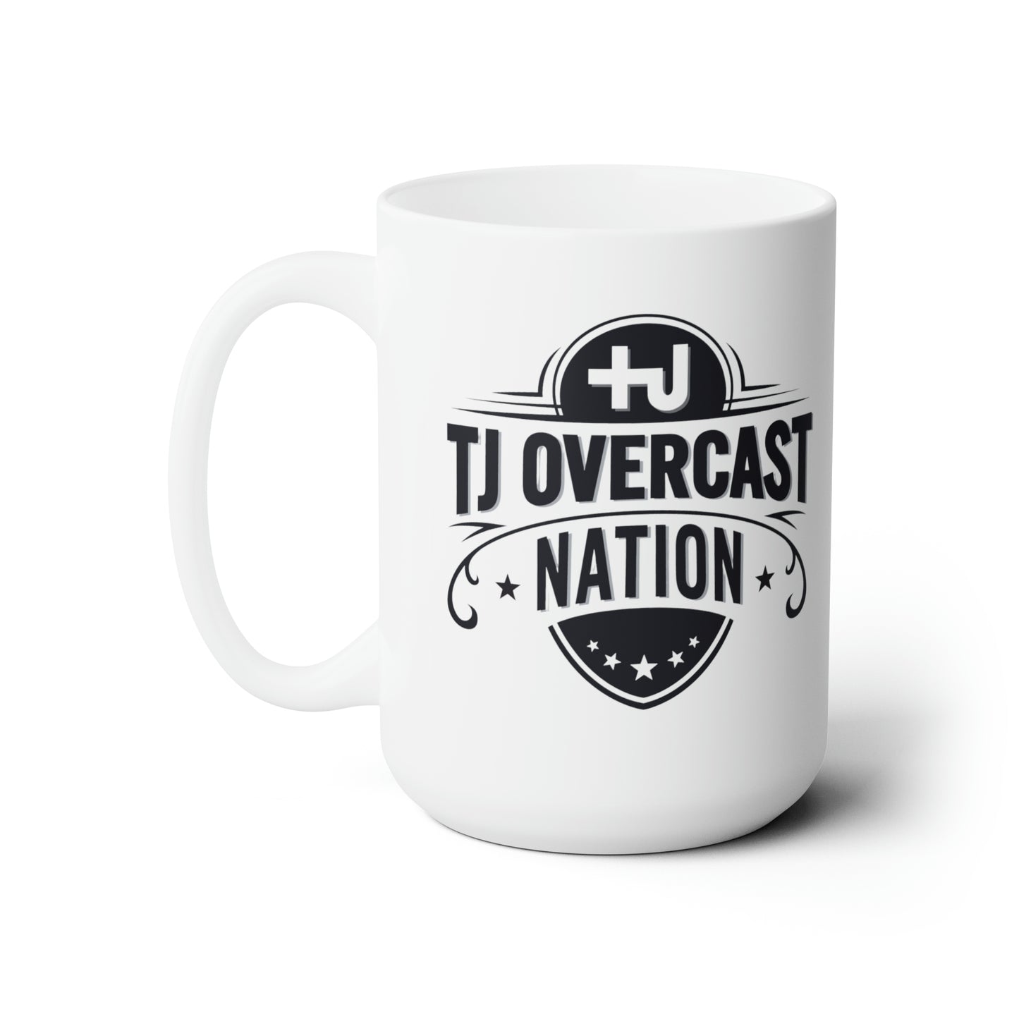 Tj Overcast Nation Ceramic Mug 15oz